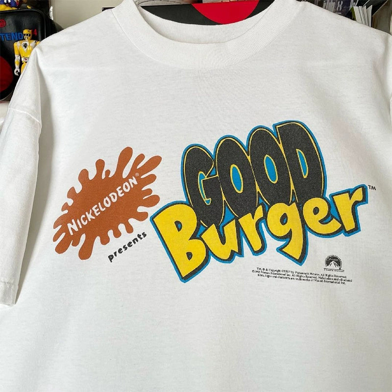 Graffiti-Inspired Good Burger Letter Art T-Shirt