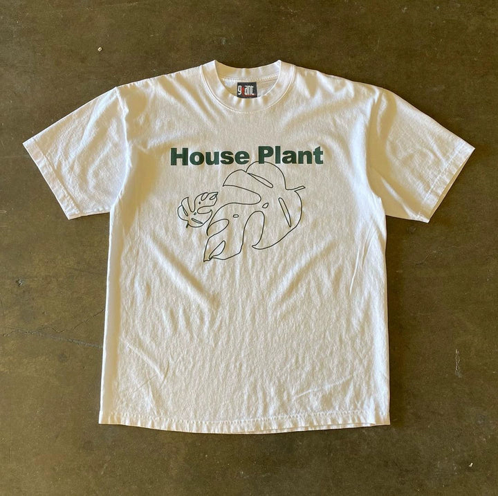 Basho Monogram House Plant Retro T-Shirt